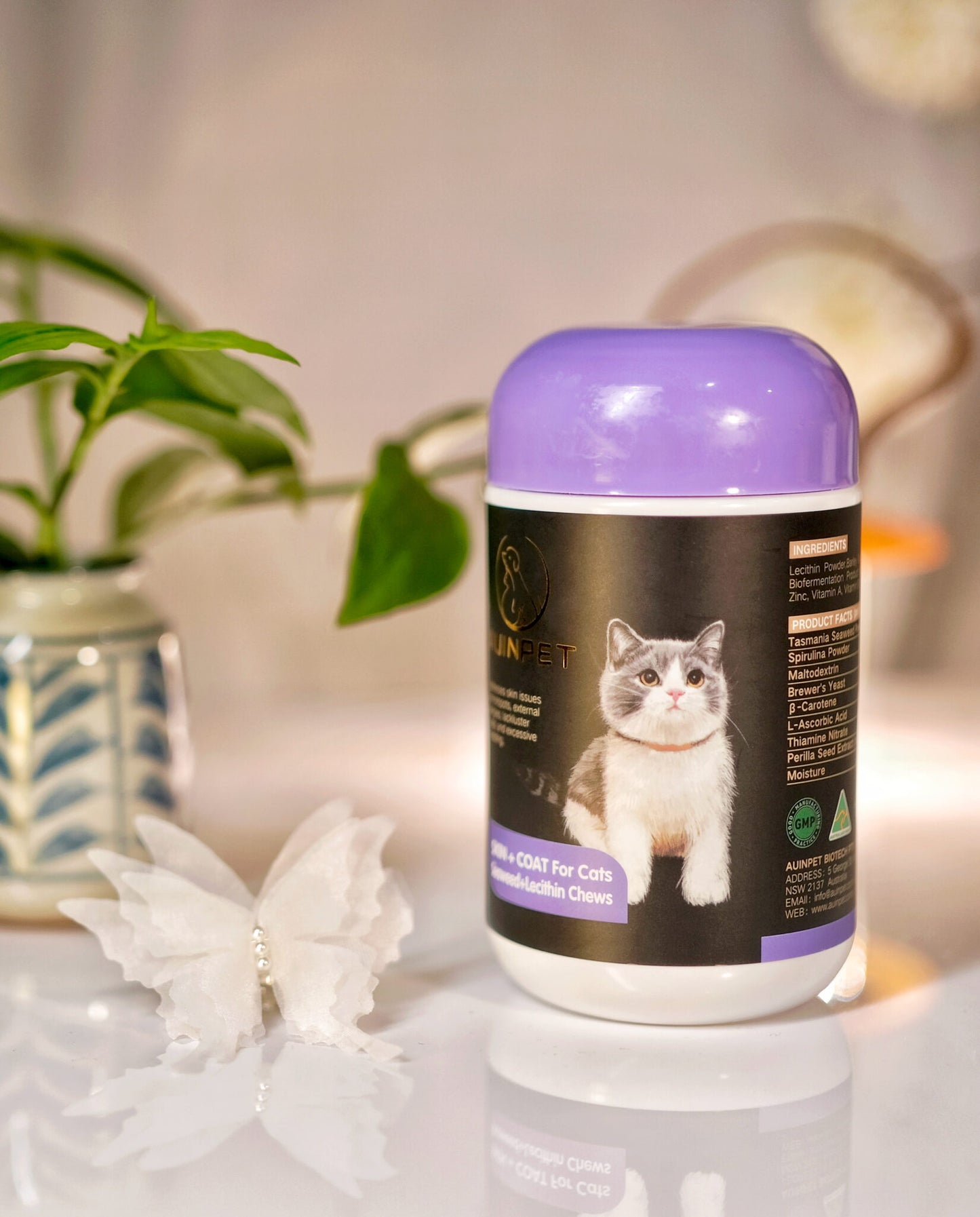 SKIN + COAT For Cats Seaweed+Lecithin Chews