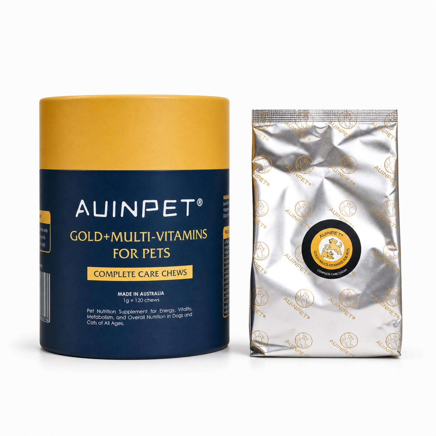 GOLD + MULTI-VITAMINS for Pets - Complete Care Chews