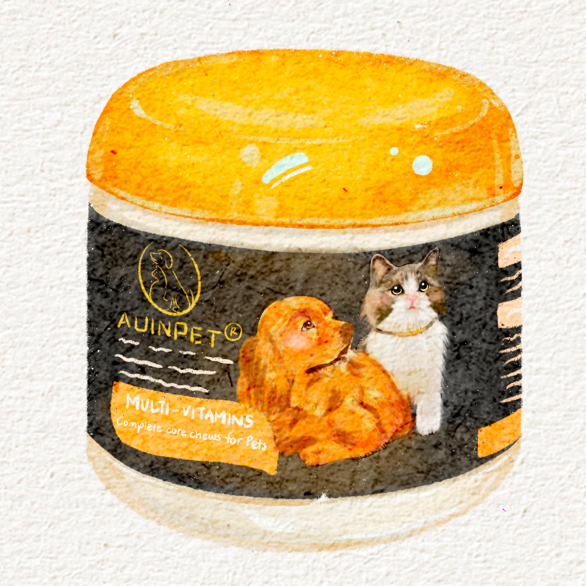 MULTI-VITAMINS Complete Care Chews For Pets | AUINPET