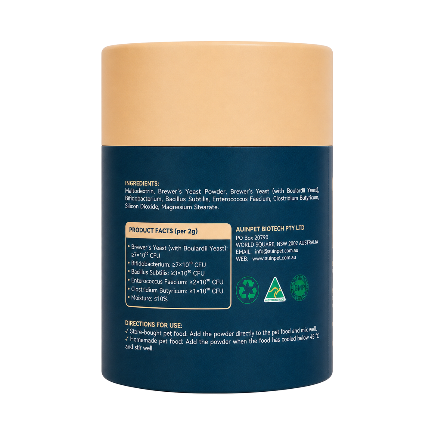 PROBIOTIC POWDER For Pets - Digestive Balance Powder