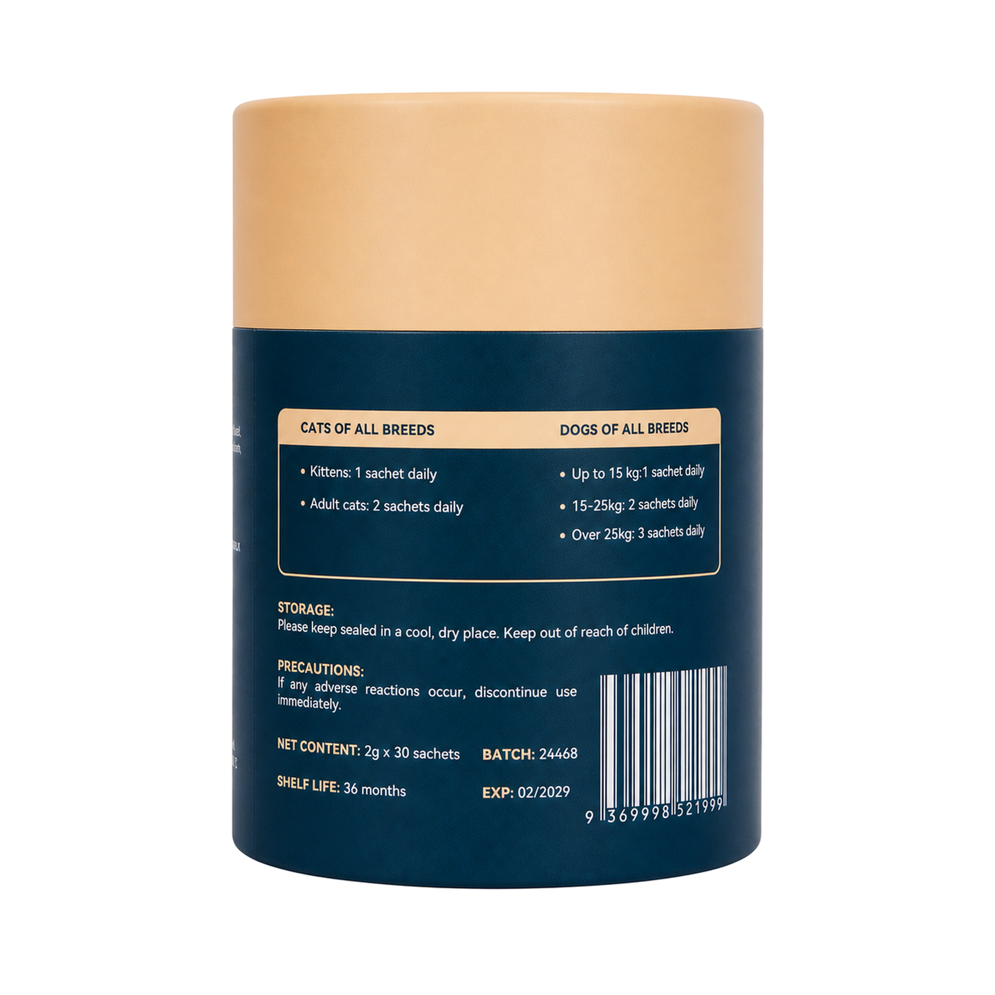 PROBIOTIC POWDER For Pets - Digestive Balance Powder