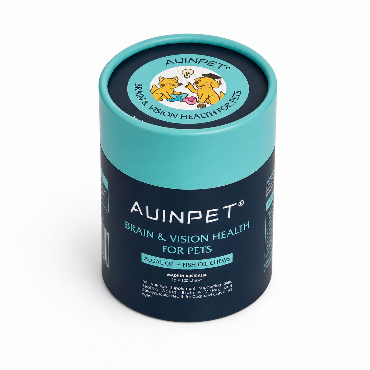 BRAIN & VISION HEALTH For Pets - Algal Oil + Fish Oil Chews