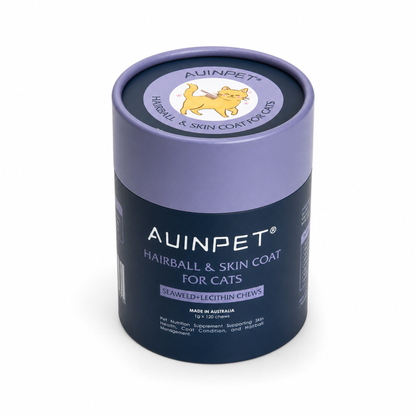 HAIRBALL & SKIN COAT For Cats - Seaweed + Lecithin Chews