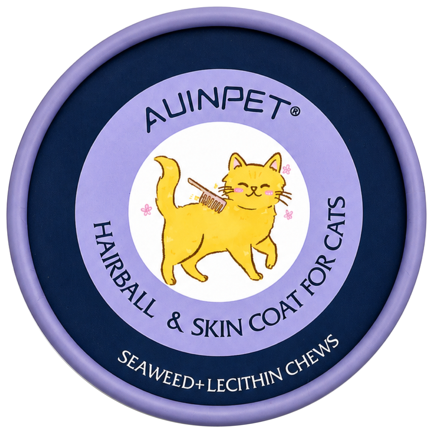 HAIRBALL & SKIN COAT For Cats - Seaweed + Lecithin Chews